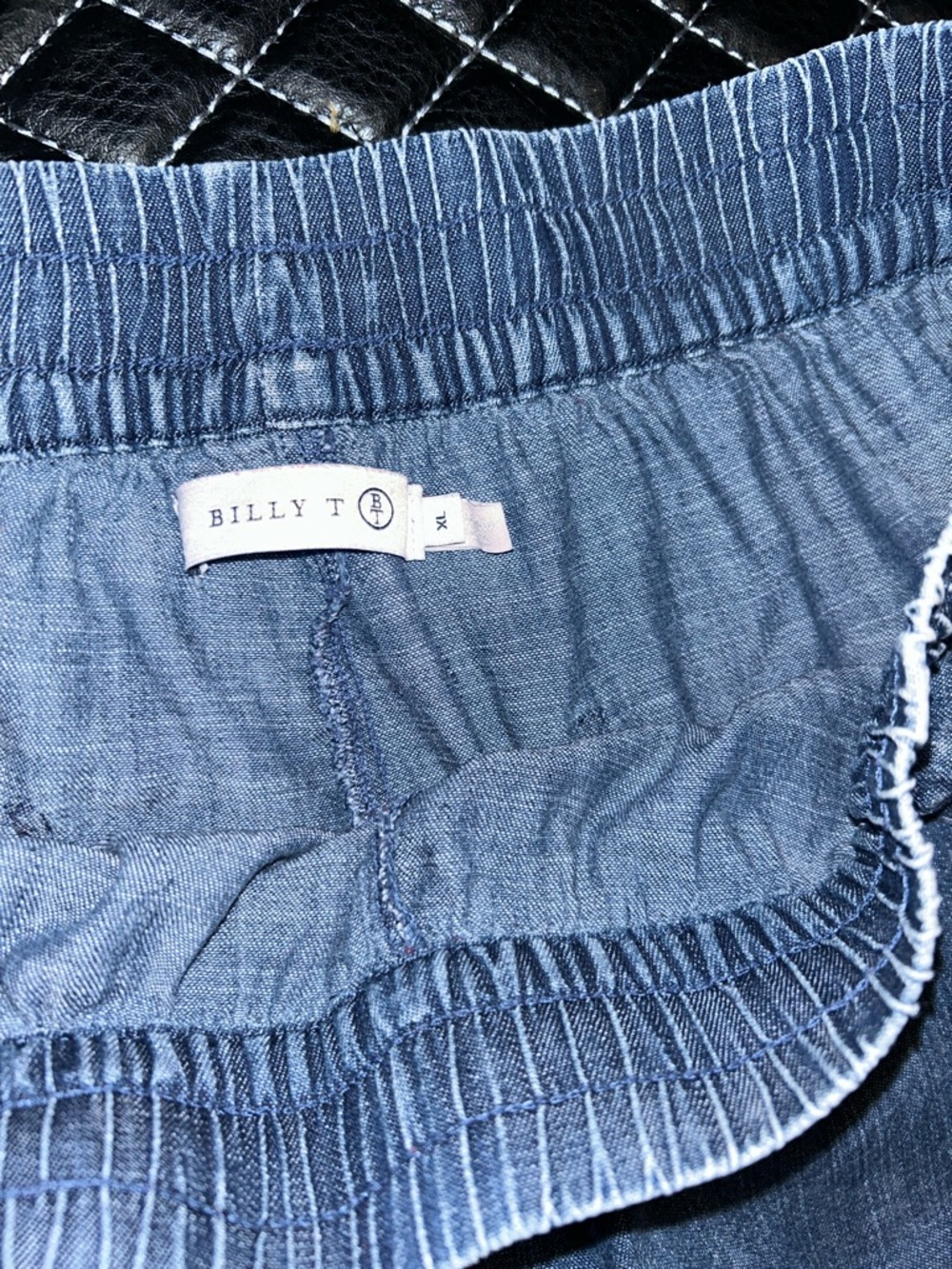 Billy T Fancy Cotton Blend Tiered Pants - Picture 7 of 13